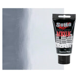 Soho Urban Artist Heavy Body Acrylic Paint - 75 ml Tube - Titanium White - Thick, Rich Color, Excellent Coverage, Professional Q