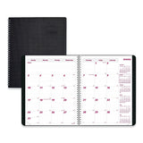 Brownline 2024 DuraFlex Monthly Planner, 14 Months, December 2023 to January 2025, TwinWire Binding, 11 x 8.5, Black (CB1262V