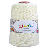 golo Cotton Cone Yarn for Hand Knitting Carpet 6/4 Warp Yarn 250g Cotton Yarn for Weaving