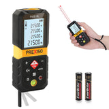 PREXISO Laser Measure, 215Ft Laser Measurement Tool with Entension for Diagonal Measuring Ft/Ft+in/in/M Units Pythagorean Mode