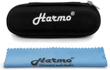 Harmonica Case Chromatic Harmonica - Black Zip Pouch (10 Hole Diatonic)
