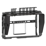 YoloLiv YoloBox Extreme Cage - Aluminum Protective Cage with Cold Shoe Mounts, 1/4 Threads, Quick-Release Sun Hood