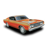 AMT Unknown 1969 Ford Torino Cobra Fastback 1:25 Scale Model Kit, White (AMT1217M)