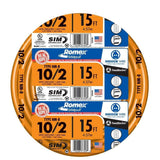 Southwire 28829026 10/2 Awg Romex Simpull 15 NmB Cable With Ground