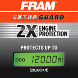Fram Extra Guard Ca11895 Replacement Engine Air Filter For 2013-2022 Toyota (4.0L, 4-6L & 5.7L), Provides Up To 12 Months Or 12,