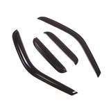 TuningPros Outside Mount Window Vent Visors Rain Guards Compatible with Toyota Tundra Access Cab 00-06 | Side Window Wind Deflec