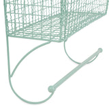 Large Aqua Farmhouse Towel Rack