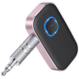 COMSOON Bluetooth AUX Adapter for Car, Noise Reduction Bluetooth Receiver for Music/Hands-Free Calls, Wireless Audio Receiver fo