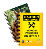 Amblitz 5 Subject Spiral Notebook - 200 Pages, Ruled (A5 Size, Pack Of 2, 0620)
