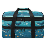 Eraedgza Marine Animals Insulated Casserole Carrier for Hot Cold Dish