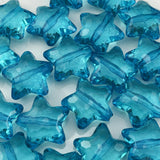 20pcs Acrylic Crystal Star Beads 28mm Star Shape Faceted Beads for Jewelry Making Bracelet Necklace Key Chains DIY Crafts(Dark L