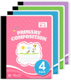 Taja Primary Ruled Composition Notebook K2, Cute Composition Notebook