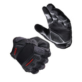 AIGEVTURE Heavy Duty Synthetic Leather Impact Work Gloves Men, Mechanic Gloves, Sensitive Touch Screen Flexible Grip Gloves for