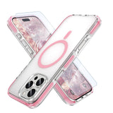 MILPROX Compatible with iPhone 16 Pro Max Case - with Screen Protector - Compatible with MagSafe - Magnetic Clear Trasparent Des
