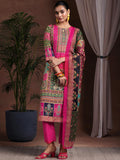 Libas Women'S Poly Crepe Kurta Set (369550R Multicolour Xl