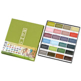 Kuretake Gansai Tambi Watercolor Pans Set of 24, Art Nouveau