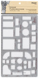 Pickett Home Furnishings Template, 1/4 Inch Scale (1155I)