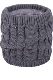 Dsquared Ultra Soft Unisex Woolen Neck Scarf Warm, Snow Proof_Freesize,Dark Grey