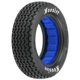 Proline Racing 1/10 Hoosier Super Chain Link M4 2WD Front 2.2 Dirt Oval Tires (2), PRO827503