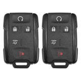 X AUTOHAUX 2pcs 5 Button Keyless Entry Remote Control Replacement Key Fob Proximity Smart Fob M3N32337100 for Chevrolet Tahoe 20