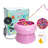 Xmada Electric Bead Spinner - Bead Spinner with 2PC Beading Needles and Seed Beads, Waist Beads Kit, Bead Spinner for Jewelry Ma