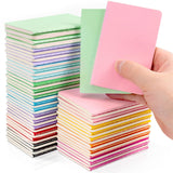 Dynta 60 Packs Pocket Notebook 2.5inch x 4inch Mini Notebooks Bulk Thread Stitching Small Notebook Portable Cute Tiny Lined Notepad fo