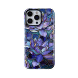 QLTYPRI Flower Case for iPhone 16 Pro Max, Aesthetic Cute Floral Phone Case for Girls Women, Protective Hybrid 2-Layer Hard Shel