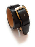 Generic Men Xxxl Oversize Plus Size Leather Jeans Belt Black