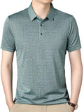 Toplot T Shirt For Men || Men Casual T-Shirt || Regular Fit || Printed Polo (Printed-Polo-5218-Green-S),Green,,B0DQL63T1S