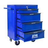 RYH 4 Drawers Rolling Tool Chest - 13 D x 20.9 W x 30.5 H Heavy Duty Mobile Tool Cart with Locking Wheels & Ball Bearing Drawers