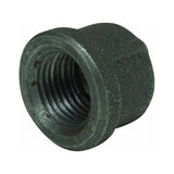 Anvil 8700132254, Malleable Iron Pipe Fitting, Cap, 3/4 NPT Female, Black Finish