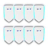 8Pack Air Ionizer for Home Negative Ion Air Purifier Plug In, Mini Filterless Air Freshener Quiet Air Cleaner Portable Air Purif