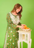 Anni Designer Women'S Rayon Blend Straight Chikankari Embroidered Kurta (Nakusha Green-Nw_Xxl_Green_Xx-Large),Green,2XL,,,