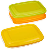 Colorful Light Pack Storage Containers Thin 260 3P