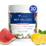 Gundry MD MCT Wellness Powder to Support Energy, Ketone Production and Brain Health, Keto Friendly, Sugar Free (30 Day Supply, W