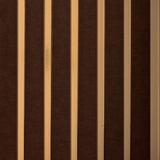 From Plain To Beautiful In Hours MG-1501-8f-3 Large Wood Slat Walls 94.5 in x 9.45 in (Covers / 18.6 sq. ft.), Goldline Cocoa, 3