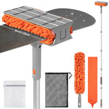 Ceiling Fan Cleaner Duster with 6 Ft/77'' Extension Pole, MultiFunctional