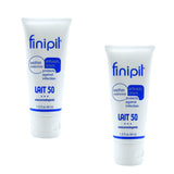 Nufree Finipil Lait 50 - Antiseptic Post-Hair Removal Lotion, Soothes & Protects Skin, Set of 2 Tubes 44 Ml