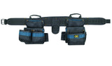 CLC Custom Leathercraft 2605 Carpenters Ballistic Combo, 20 Pocket, 4 Piece,Black
