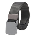 Awalkonda Nylon Belt For Women & Men (Large, Gery/Ash)