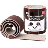 Dr.WOW Carborundum Heavy Duty Scouring Sponge Roll, 3.5 x 40 in