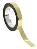 Chartpak Graphic Art Tape, 1/4 Inch W x 324 Inch L, Gold Mylar Metallic, 1 Roll (BG2509)