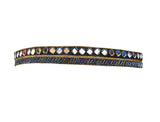 Purala Saree Waist Hip Belt Kamarband Cros Val (Black)