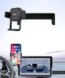 Masergogo Car Phone Holder for 2024 2025Volkswagen ID.4 / VW 2025 ID.Buzz, 360 Rotation, 12.9 inch Screen Fixed Clip, Auto Acces
