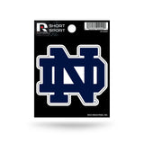 Rico Industries NCAA Notre Dame Fighting Irish Die Cut Team Logo Short Sport Sticker