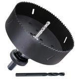 PLG2SUPT 5-1/2HSS Bi Metal Hole Saw Cutter for Wood Drywall Plastic Aluminum Mild Steel Iron Metal Stainless Steel Heavy Dut