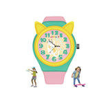 Spiky Analog Casual Watch For Kids | Animal Shape Design | Water-Resistant |Lightweight |Comfortable Silicon Strap | Best Birthd