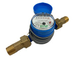 DAE AS200U-75P Water Meter with Pulse Output, 3/4 NPT Couplings, Measuring in Gallons