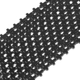 39CM/15.3Inches 7x9mm Natural Black Hematite Gemstone Loose Beads Cross Shape Strand Healing Crystal Energy Power Beads for Jewe
