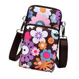 Enakshi Small Mobile Phone Bag Lightweight Adjustable Strap Women Ladies Travel Colorful Flowers |Clothing, Shoes & Accessories